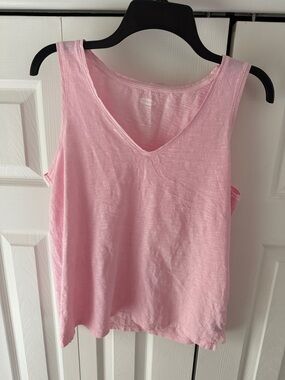 Old Navy Light Pink V-Neck Tank Top